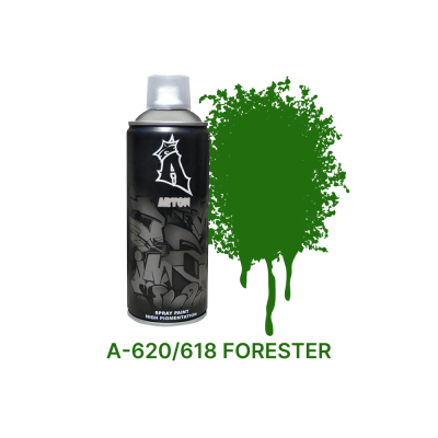 Аэрозольная краска для графити и дизайна "ARTON" A618 FORESTER 520мл